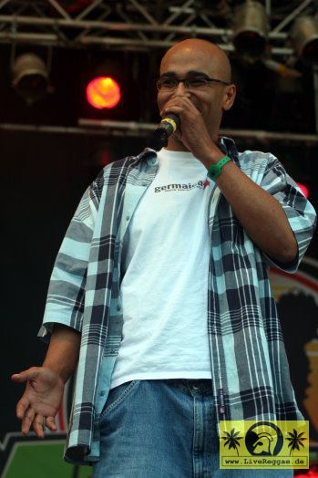 Pionear (D) 21. Summer Jam Festival - Fuehlinger See, Koeln - Moderator Green Stage 14. - 16. Juli 2006 (6).jpg